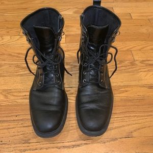 Men's Aston Grey Rockcastle Black Boot (Size 12)